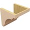 Ekena Millwork 9"W x 9"D x 9"H Wide Pescadero Rough Cedar Woodgrain TimberThane Corbel, Primed Tan CORUR09X09X09PECRCPR - alternate 2
